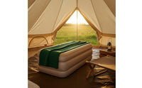 Train Berth Extension Manual-Inflation Train Berth Mattress Padded Inflatable Mattress with Pump for Families
