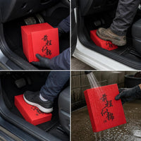 Disposable Non-Woven Car Floor Mats - 50/100 Sheets, Waterproof, for Car Washes & Personal Vehicles