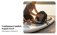 Padded Kayak Seat with Fore and Aft Fore and Aftrest Waterproof Detachable Paddleboard Fore and Aftrest Adjustable Straps Watersport Gear