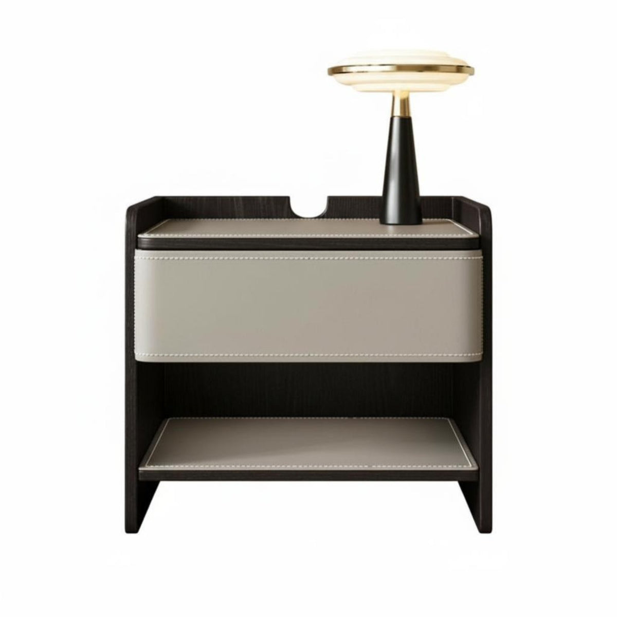 Italian design Single-Drawer End Table Luxury Design Nightstand Modern Minimalist Bedside Furniture Designer Model for Homeowners, Apartment Dwellers, Students, principal Bedroom, Hotel Room, Entryway, deactivatedice