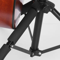 Floor Guitar Stand Non Slip Tripod Guitar Stand Secure for Artists, Home Rehearsal Music Studio
