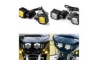 Motorcycle Auxiliary Lights Easy Installation Motorcycle Turn Indicators Compact Light Bracket for Riders