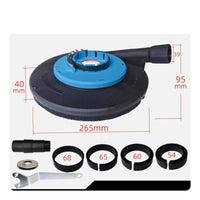 Angle Grinder Dust Shroud with Locating Rings Wear-Resistant for Contractors