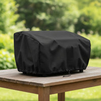 Tabletop Grill Cover Dustproof Electric Grill Fasten Securely Fit for Balcony
