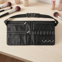 Makeup Brush Belt Bag Professional Makeup Brush Belt Hands Apron for Cosmetologists
