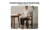 Vintage Inspired French design Woven Armchair Multipurpose Dining Seat Curved Armrests Single Seater Reinforced Frame for Design aficionados, Interior Decorators, Study Room, Bedroom, perusing corner, Entryway