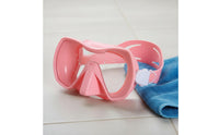 Silicone Diving Facepiece CO2 180° Panoramic Snorkel Facepiece Travel-Friendly Water Sports Gear for Snorkeling