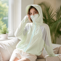 Women's UV Protection Sun Hoodie Jacket for Outdoor Cycling & Beach