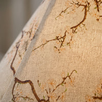 Linen Fabric Lampshade for Table and Floor Lamps, E27 Vintage Style Replacement Cover