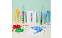 Clamp and Sort Game Fine Motor Skills Soft Ball Sorting Toy Educational