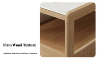 Movable with Wheels Rolling Drawer Cart Sintered Stone Top Rolling Drawer Cabinet Modern Minimalist Design End Table Scratch Resistant for Apartment Dwellers, Homeowners, Students, Living Room, Small Areas, Bedroom, Balcony