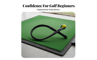Warm-up Tool Golf Swing Training Rope Portable Golf Swing Tempo Rope Ergonomic Grip for Beginners, Youths, Home, Office