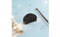 Quiet Practice Round Violin Mute Preserves Tone Rubber Violin Silencer Tourte Design Mute for Students, Beginners, Apartment Living