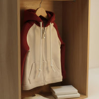 BJD Hoodie Jacket Casual Comfortable Fit 1/4 Scale Doll Hoodie With Hood and Drawstrings