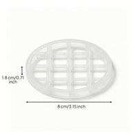 Stretchable Flower Arranging Grid Washable Silicone Floral Arranging Grid Compact Stretch Silicone Flower Arranger Practical for Florists