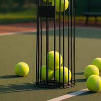 Tennis Ball Picker Open-Grid Basket Tennis Ball Picker No-Bending Design Sports Gear