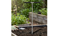 Stainless Steel Soil Rod Rod Adjustable Soil Rod Insulated Septic Tank Detector Tool 3-Section for Landscapers, Gardeners, Landscaping, Gardening