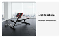 Heavy Duty Multi-Functional Roman Chair Comfortable Padding Multi-Functional Exercise Bench Ergonomic Design Sit up Bench