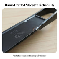 Long-Lasting Manganese Steel Grub Hoe Head Wear Resistant Garden Hoe Head Multi-Functional for Farmers, Gardeners, Farming