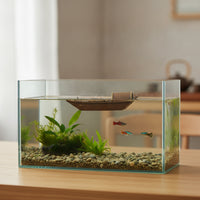 Aquarium Boat Traditional Chinese Style Boat Ornament   for Aquatic Habitat