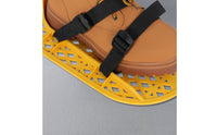 Perforated Concrete Polishing Shoes Adjustable Straps Floor Finishing Shoes Flat Sole Floor Polishing Shoe Wear-Resistant