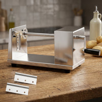 Manual Spiral Potato Cutter Countertop Potato Spiral Cutter Compact Curly Fry Cutter Long-Lasting for Vendors