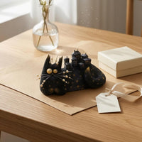 Sculpted Body Felt Creature Figurine Wool Felt Doll Heirloom Quality Decorative Item Stand-aloneStanding for Gift