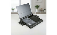 Model Assembly Workbench Portable Hobby Station with Cutting Mat Compact Desktop Organizer for Hobbyists
