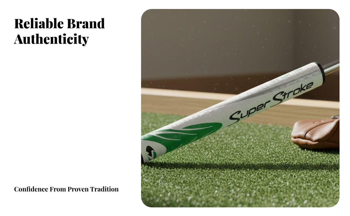 Botanical Theme Leaf Botanical Theme Putter With Headcover Golf Putter Unisex Athletic Gear for Women, Golfers, Putting Green, Practice