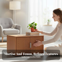 Nordic and design customizable lowlow-height cabinet with Sliding Doors Multi-Functional Sideboard Stackable Storage unit for Apartment Dwellers, property owners, Interior Design fans, Living Room, Bedroom