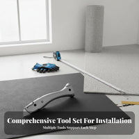 Carpet Installation Tool Kit Sturdy Duty Carpet Laying Tool Set Adjustable Length DIY Easy-to-Use for Installers