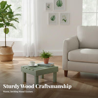 Footed Plant Stool Vintage Design Miniature Plant Stool Rustic appeal for Balcony