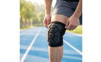 Padded Knee Pads with Foam Padding Encircling Knee Pads with Safeguarding Cap Comfortable Long-Lasting for Climbing