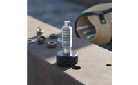 Threaded Quick-Release Pin Knurled Indexing Plunger Compact Spring-Loaded Pin Long-Lasting for Machinery