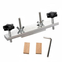 Long-Lasting Metal Construction Guitar Bridge Repair Fixture Professional Grade Acoustic Guitar Bridge Gluing Jig Portable for Luthiers