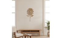 Rattan Sun-Shaped Flower Wall Hanging Handmade Rattan Wall Botanical Display Hanging Organic for Nursery