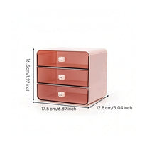 Desktop Drawer Organizer Compact Stationery Storage Box with Drawers Drawer Storage Box Versatile for Students, Office Desk