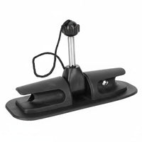 Inflatable Boat Oar Lock Aluminum Alloy Insert Universal Oar Rotate Mount Dinghy Oarlock Mount for Rafting