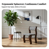 French design Upholstered Boudoir Chair Vintage Design Shamrock rear Chair Soft and Comfortable Seating Furniture vivid Color for Adults, Homeowners, Guests, Dining Room, Bedroom, Cafe, Home Office