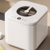Top-Opening Dishwasher Transparent Viewing Window Tabletop Dishwasher Mini Dish Washer Control Panel for Countertop