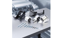 Automobile Powertrain Mount Kit Billet Motor Bracket Kit Easy to Install Performance Engine Bracket for Car Enthusiasts