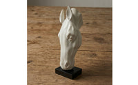 animal Head Sculpture animal Head Bust Statue for Art Collectors, Entryway, Office