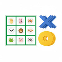 Fun Competition X and O Toe Relay Race Game Reusable Giant X and O Toe Game Long-Lasting Material Large Noughts and Crosses Set Lightweight Pieces for Parties