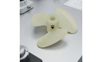 Three-Blade Impeller Sturdy Nylon Impeller Direct Replacement Slimline for Small-Container Mixing, Workshop