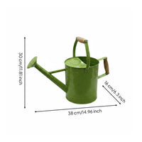 Metal Watering Pot Removable Sprinkler Head Garden Watering Can Easy Refilling for Balcony
