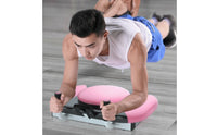 Fitness Board Multi-Function PushUp Board with Handles Compact Portable Home Gym for Adults, Living Room