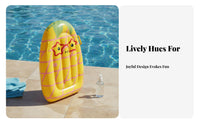 Cartoon Swim Float with Handles Easy to Inflate children's Buoyant Surf Board Portable Kids Buoyant Board for Beginner Swimmers, Pool, Surfing, Lake