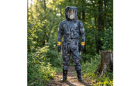 Bee Suit with Hood One-Piece Beekeeping Suit with Gloves Professional for Colony Inspection