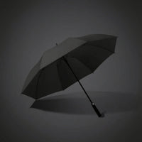 Large Canopy Long-Handle Umbrella Business-Style Automatic Umbrella Reinforced Lightweight for Professionals, Commuters, Couples, Commute, Travel
