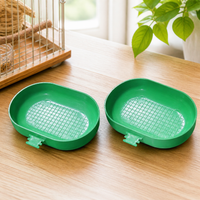 Detachable Birdbath, Easy to Clean Outdoor Water Feature Cup with Perch, Weather-Resistant Synthetic Material Attracts Birds